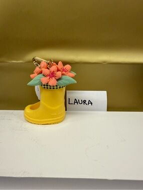 Bath & Body Works Vera Bradley rain boot hand sanitizer holder